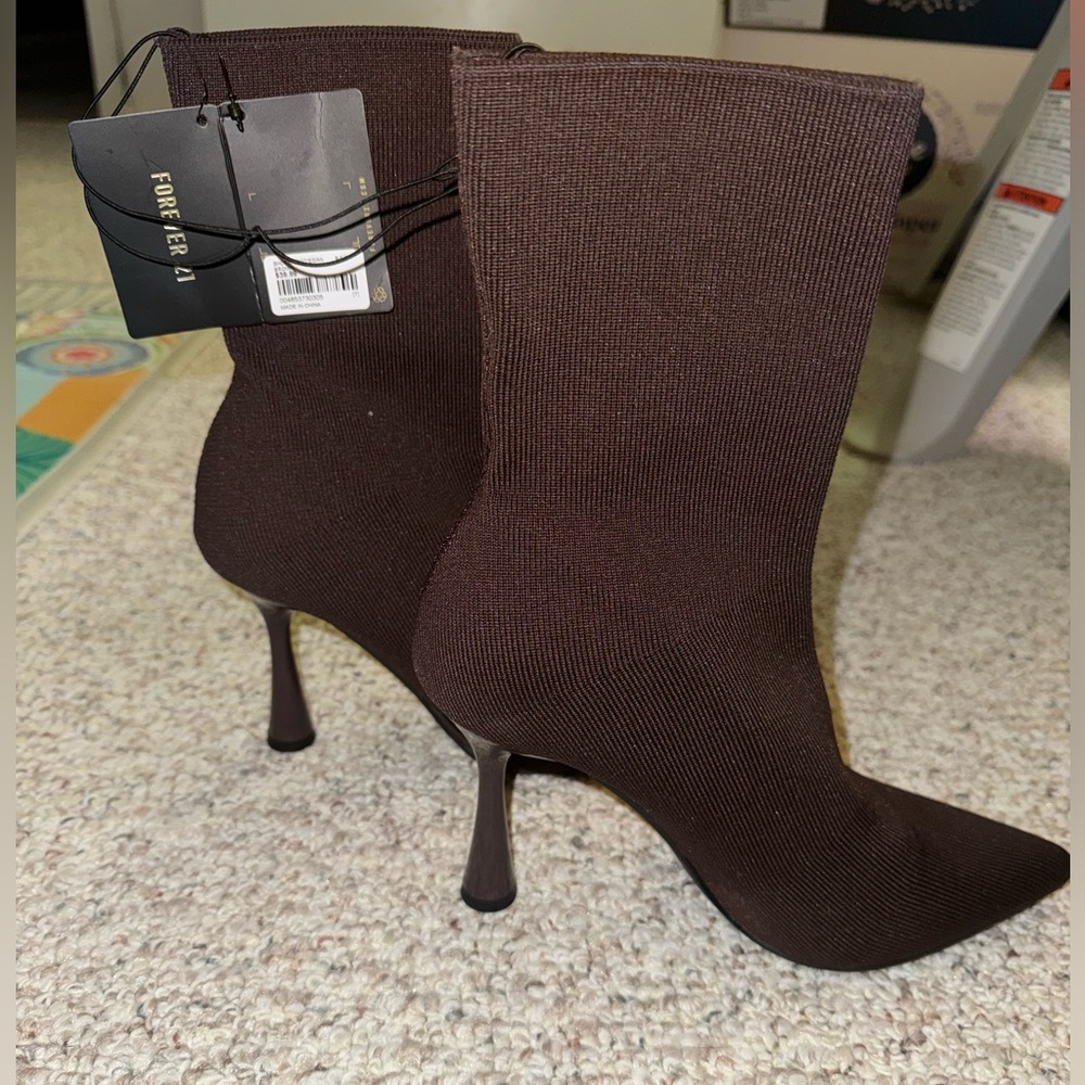 Forever 21 sock boots